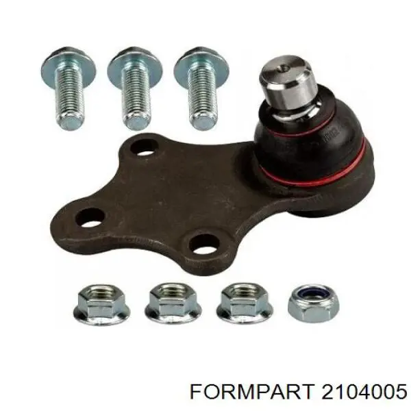 Кульова опора, нижня Formpart/Otoform 2104005 ціна, від 9.27 USD