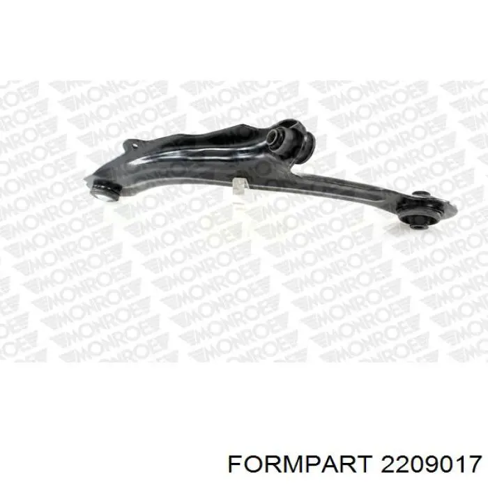 Купити 2209017 Formpart/Otoform Важіль передньої підвіски нижній, правий