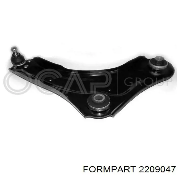 Важіль передньої підвіски нижній, правий Formpart/Otoform 2209047 ціна, від 39.04 USD