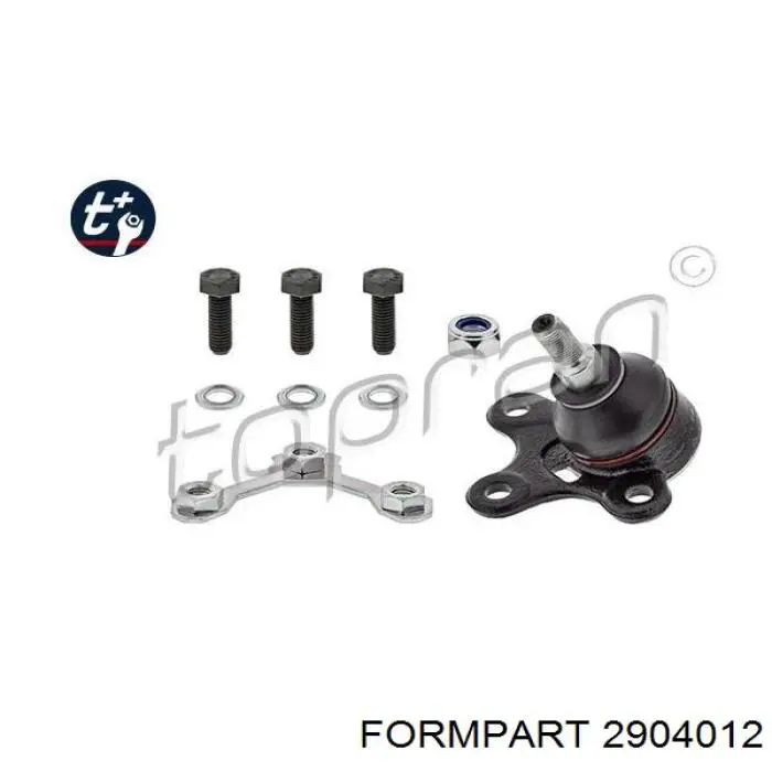 Кульова опора, нижня, права Formpart/Otoform 2904012 ціна, від 9.46 USD