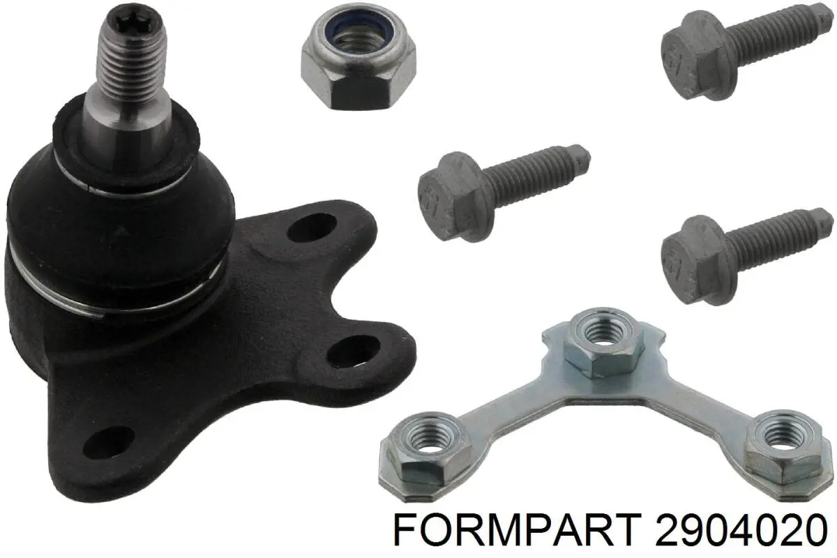 2904020 Formpart/Otoform Кульова опора, нижня, ліва