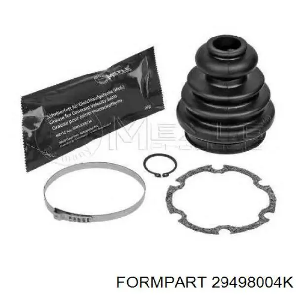 29498004K Formpart/Otoform Пильник ШРКШ внутрішній, передній півосі