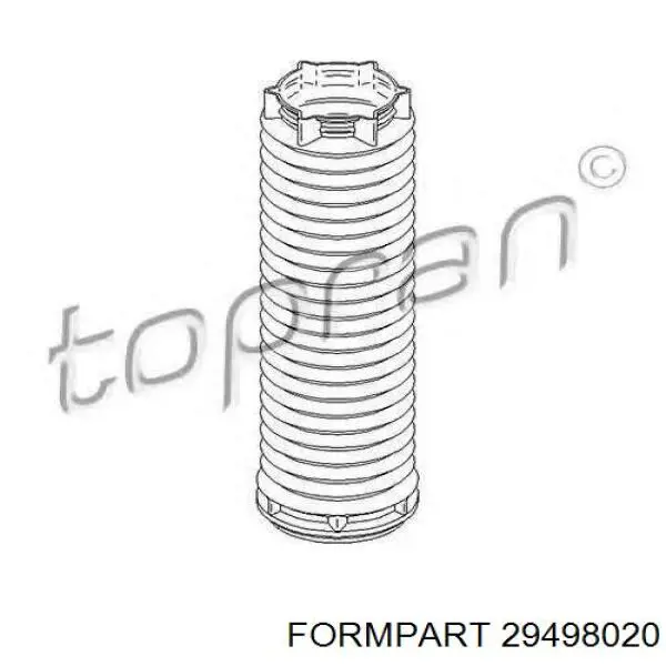 Пильник амортизатора переднього 29498020 Formpart/Otoform