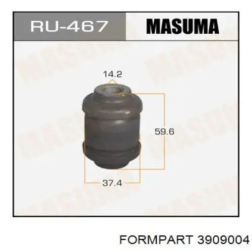 Купити 3909004 Formpart/Otoform Важіль передньої підвіски нижній, правий