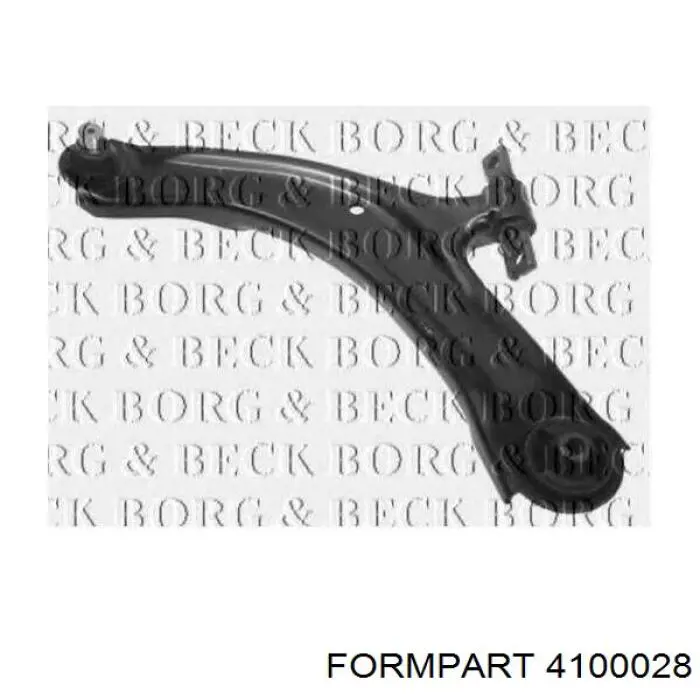 Сайлентблок переднього важеля 4100028 Formpart/Otoform