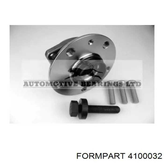 Сайлентблок переднього важеля 4100032 Formpart/Otoform