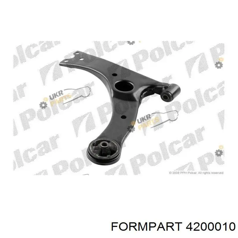 4200010 Formpart/Otoform сайлентблок переднього нижнього важеля