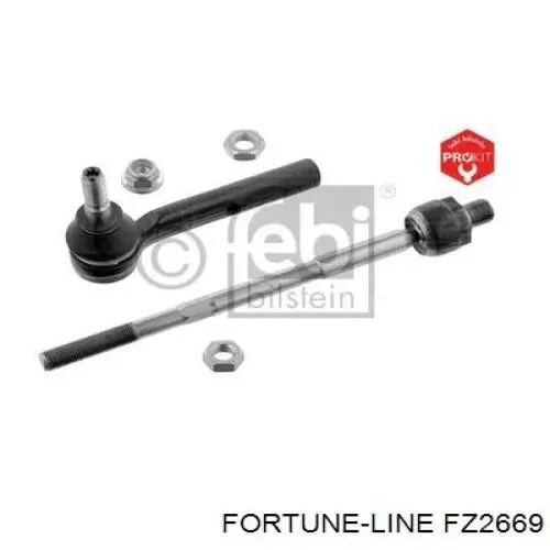Тяга рульова поперечна Fortune Line FZ2669 ціна, від 12.33 USD