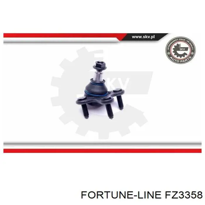 FZ3358 Fortune Line Кульова опора, нижня, ліва