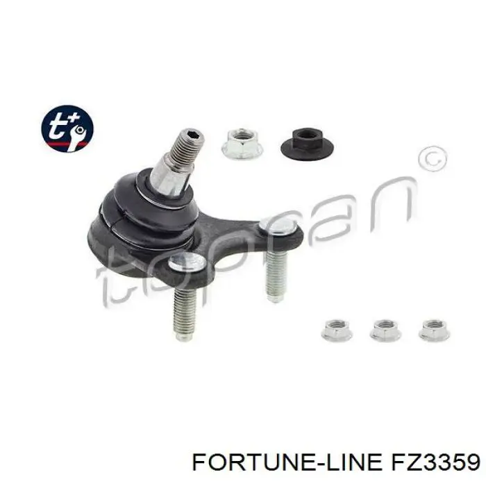 FZ3359 Fortune Line Кульова опора, нижня, ліва