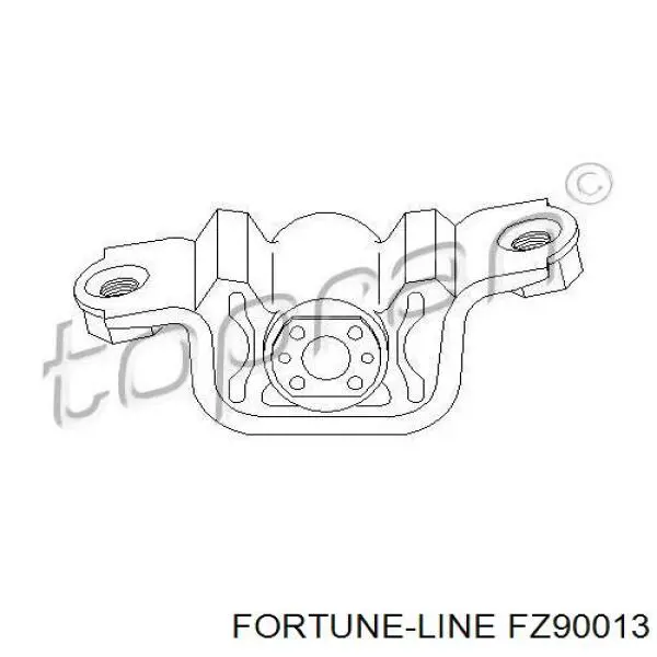 Купити FZ90013 Fortune Line Подушка (опора) двигуна, ліва задня