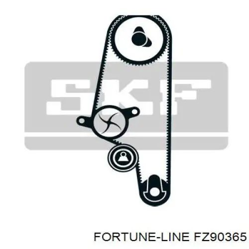 FZ90365 Fortune Line Втулка стабілізатора переднього