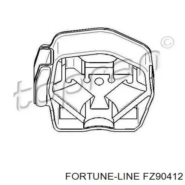 Купити FZ90412 Fortune Line Задня опора двигуна