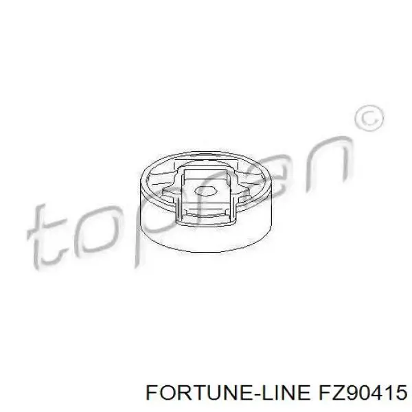 Подушка (опора) двигуна, нижня FZ90415 Fortune Line