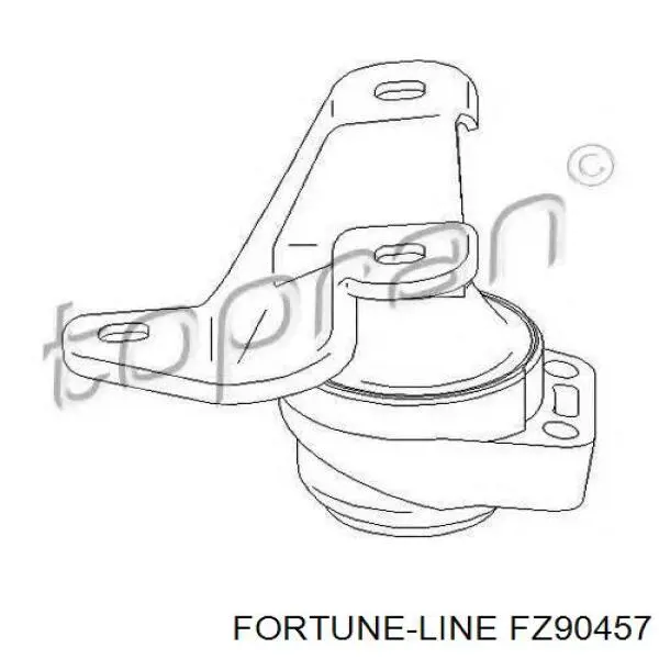 Подушка двигуна задня FZ90457 Fortune Line