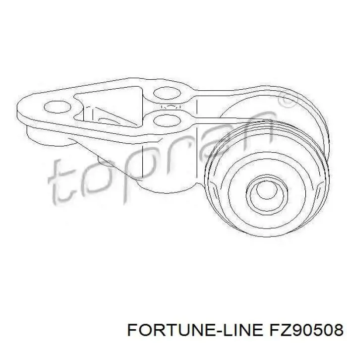 Купити FZ90508 Fortune Line Кронштейн задньої балки