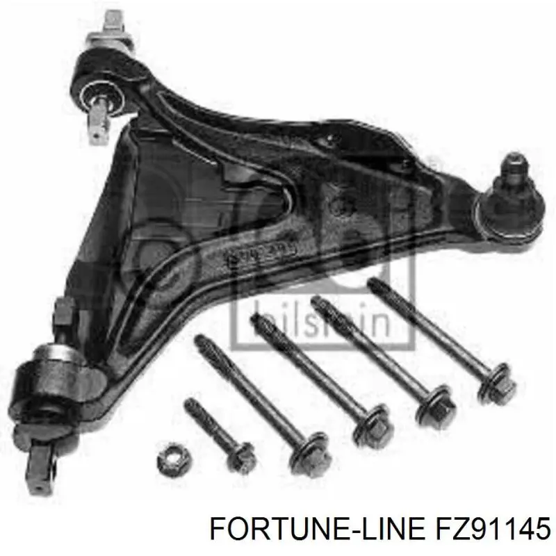 Сайлентблок переднього важеля FZ91145 Fortune Line
