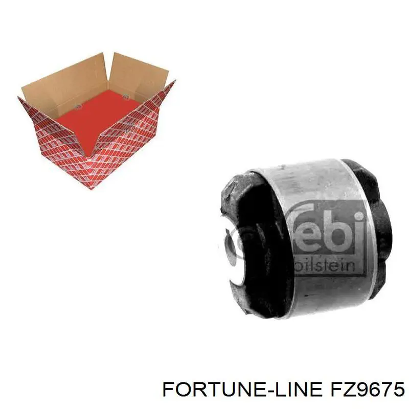 FZ9675 Fortune Line Сайлентблок переднього нижнього важеля