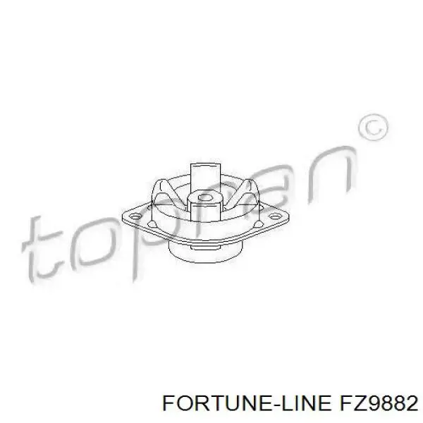 Подушка трансмісії (опора коробки передач) Fortune Line FZ9882 ціна, від 12.95 USD
