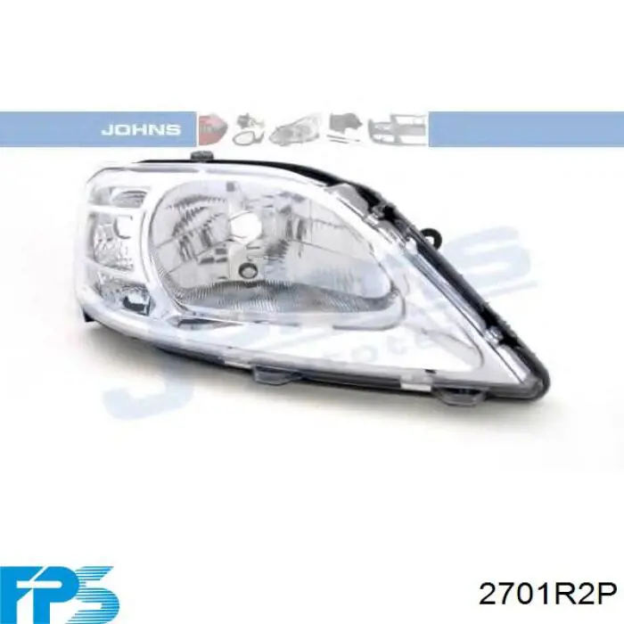 Фара правая Tempest 0180132R4C ціна, від 40.59 USD