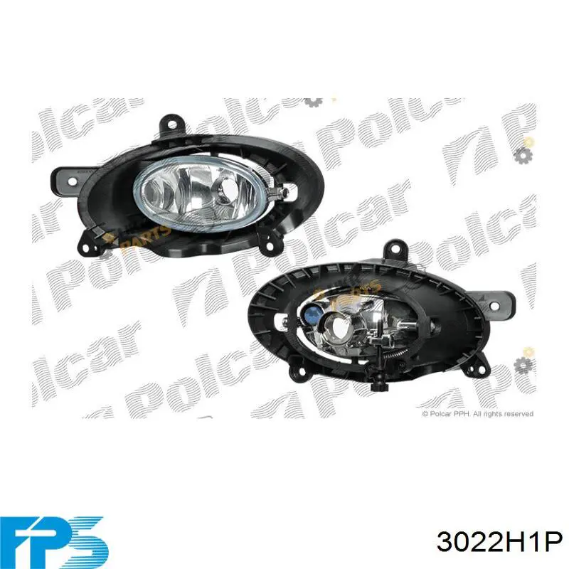Туманка ліва Depo/Loro/Abakus FP3022H1E ціна, від 41.17 USD