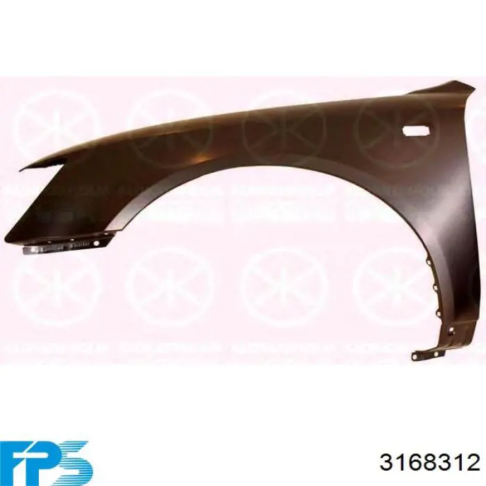Крило переднє праве FPS 3168312 ціна, від 39.91 USD