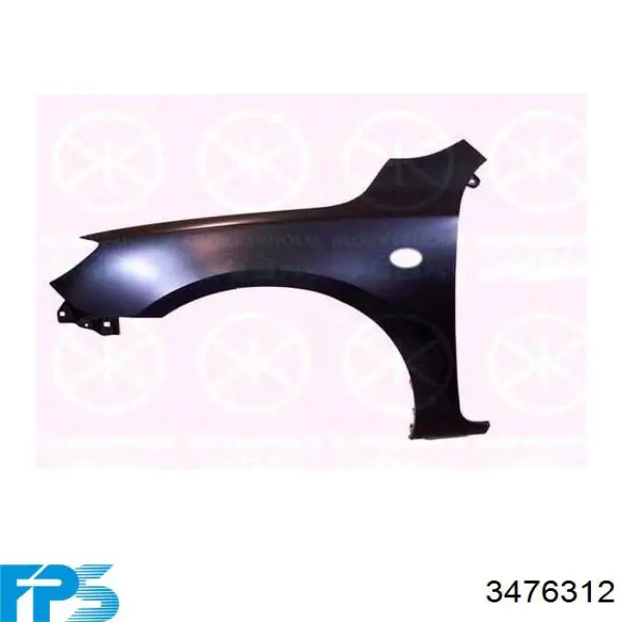 Крило переднє праве FPS 3476312 ціна, від 35.15 USD