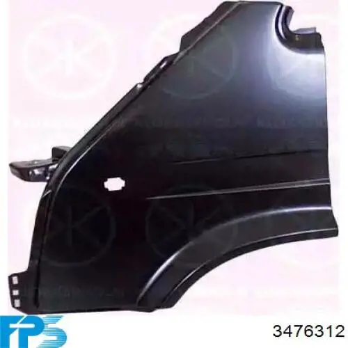 PMZ10051AR Signeda Крило переднє праве