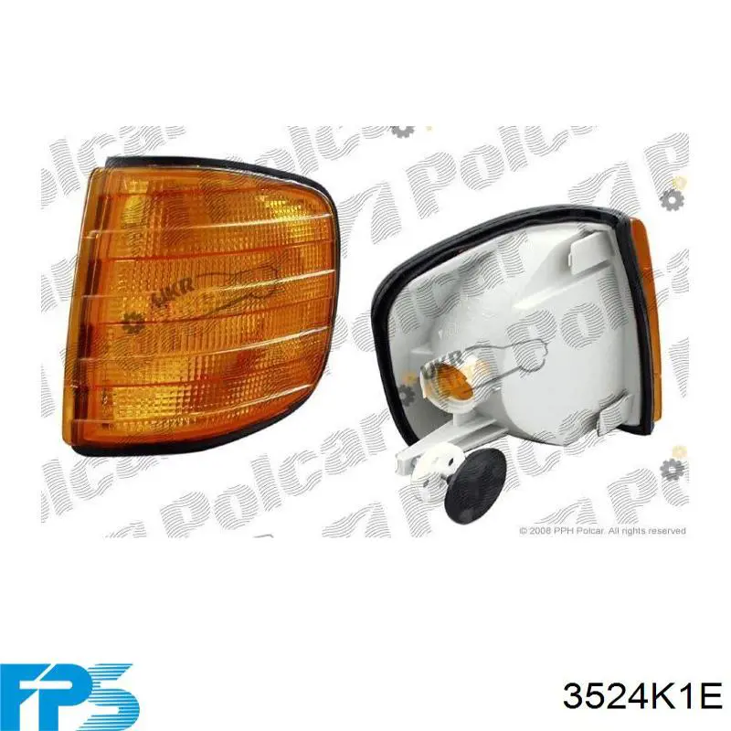 Поворотник лівий Autotechteile 1408227 ціна, від 10.20 USD
