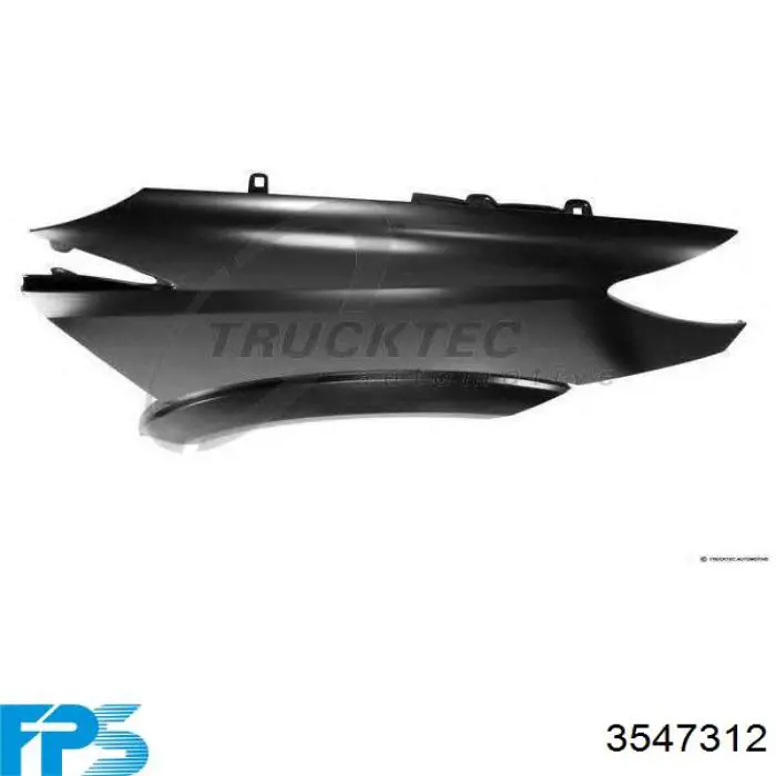 Крило переднє праве Fast FT89503 ціна, від 2821.5 UAH