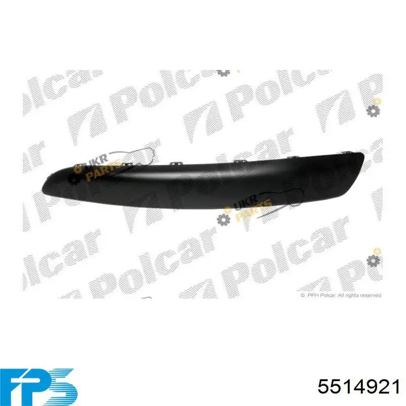 Накладка бампера переднього, ліва FPS 5514921 ціна, від 3.74 USD