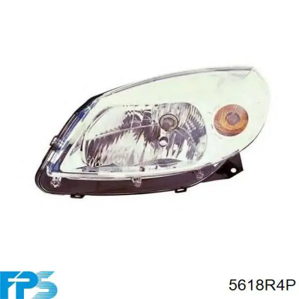 Купити 8200526422 Renault (RVI) Права блок фара