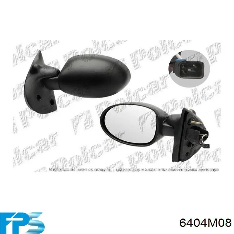 Праве бічне дзеркало View MAX FP6404M08 ціна, від 35.73 USD