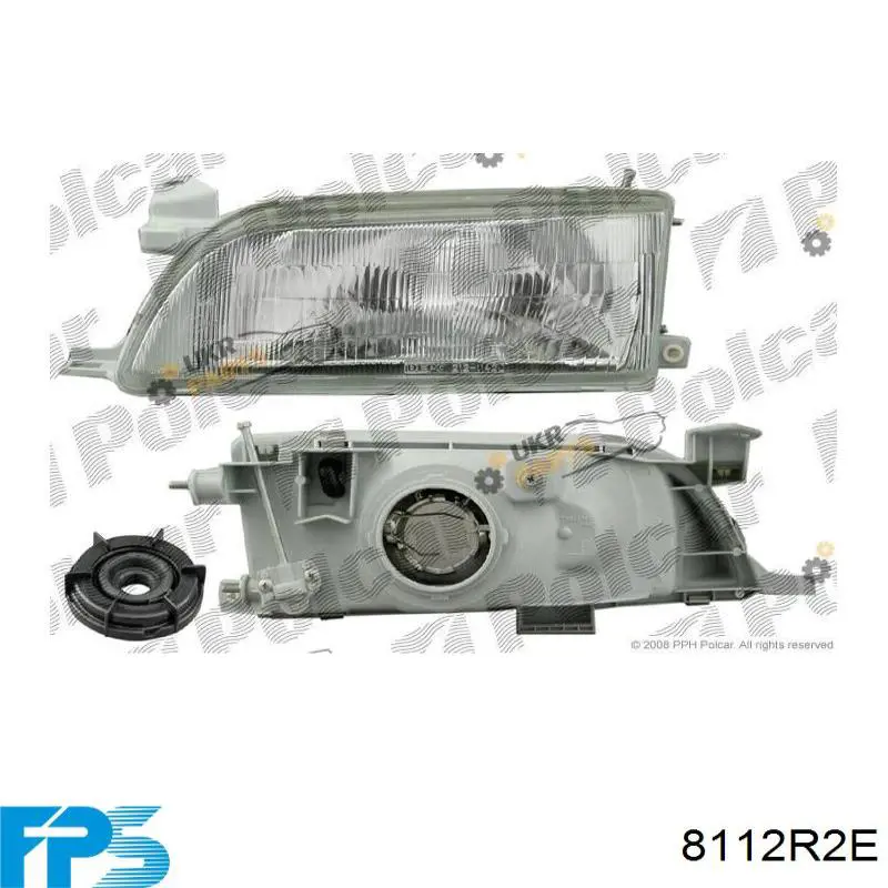 Фара правая Toyota 811101E281 ціна, від 32.04 USD