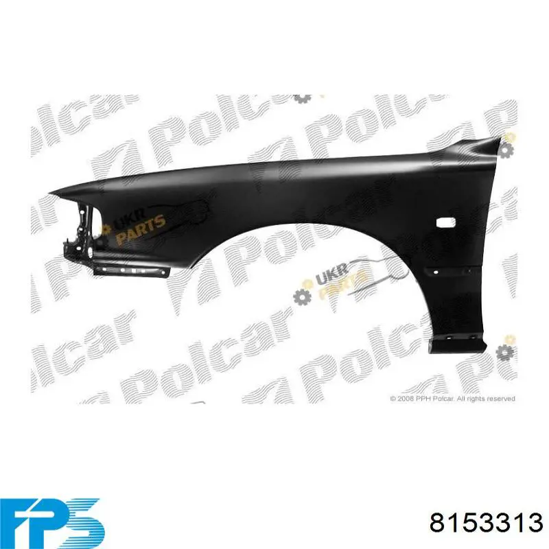 Ліве переднє крило Toyota 5380233020 ціна, від 48.62 USD