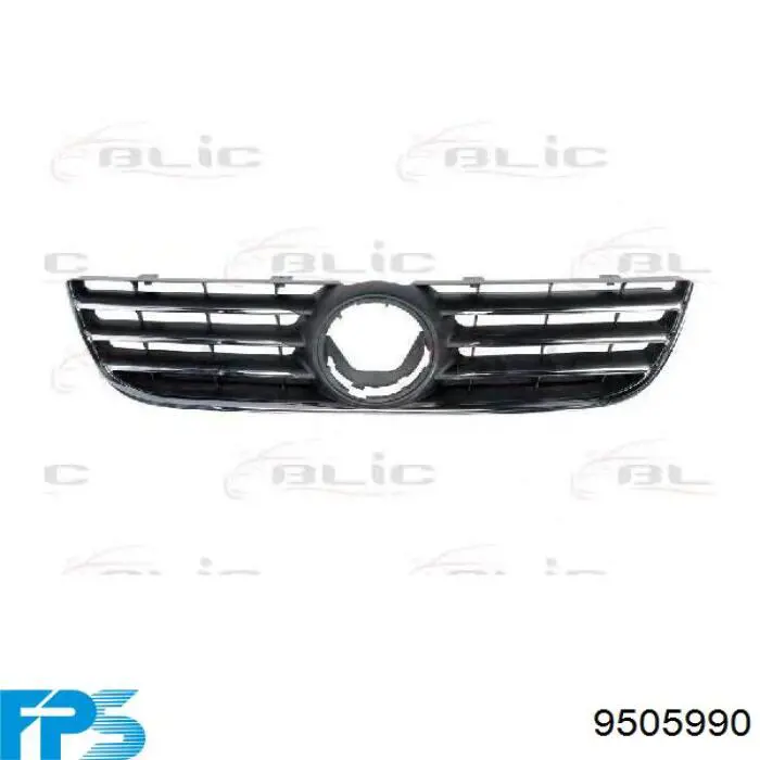 Купити Решітка радіатора Volkswagen Polo III 6KV2