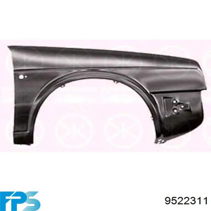 Ліве переднє крило FPS 9522311 ціна, від 30.70 USD