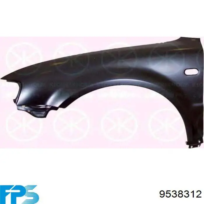 Крило переднє праве FPS 9538312 ціна, від 61.35 USD