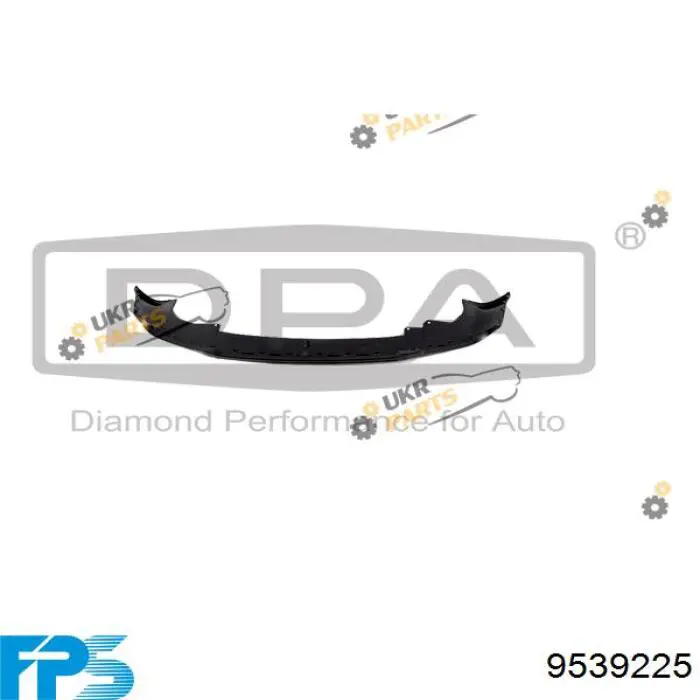 Нижня накладка на передній бампер FPS 9539225 ціна, від 15.50 USD