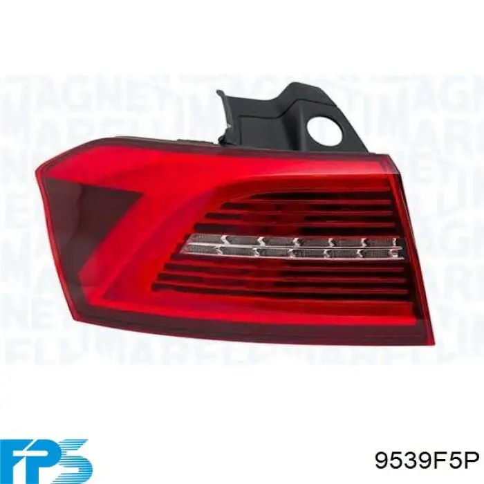 Ліхтар задній лівий Depo/Loro/Abakus FP9539F5E ціна, від 50.20 USD