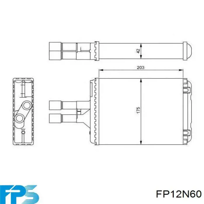 FP12N60 FPS радіатор пічки (обігрівача)