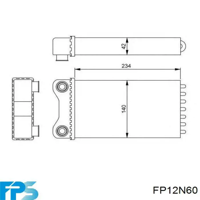 Купити FP12N60 FPS Теплообмінник