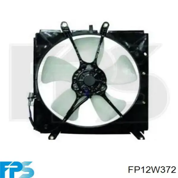 FP12W372 FPS електровентилятор охолодження в зборі (двигун + крильчатка, правий)