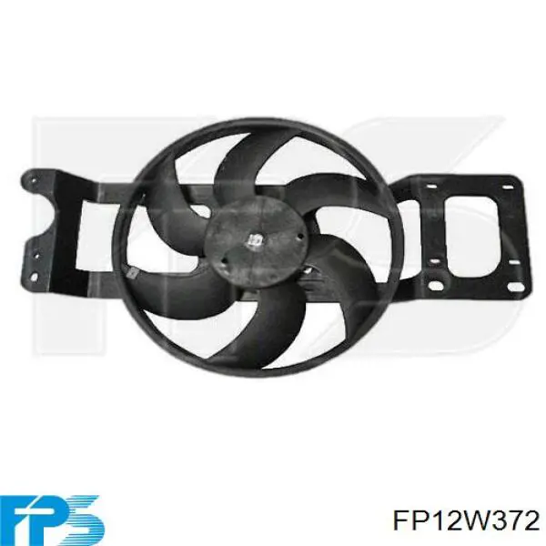 Купити FP12W372 FPS Електровентилятор охолодження в зборі (двигун + крильчатка), правий