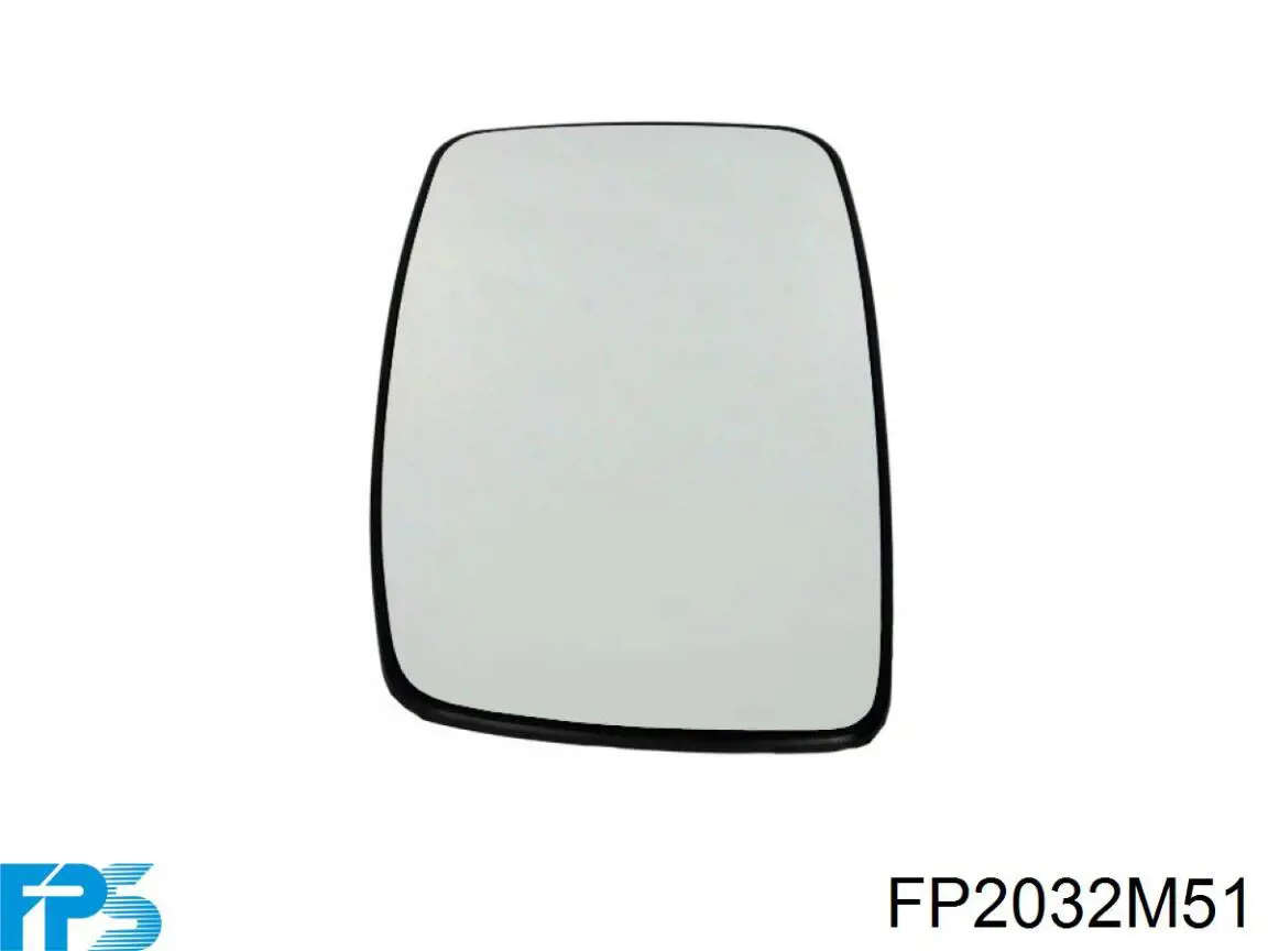 FP2032M51 FPS дзеркальний елемент дзеркала заднього виду, лівого