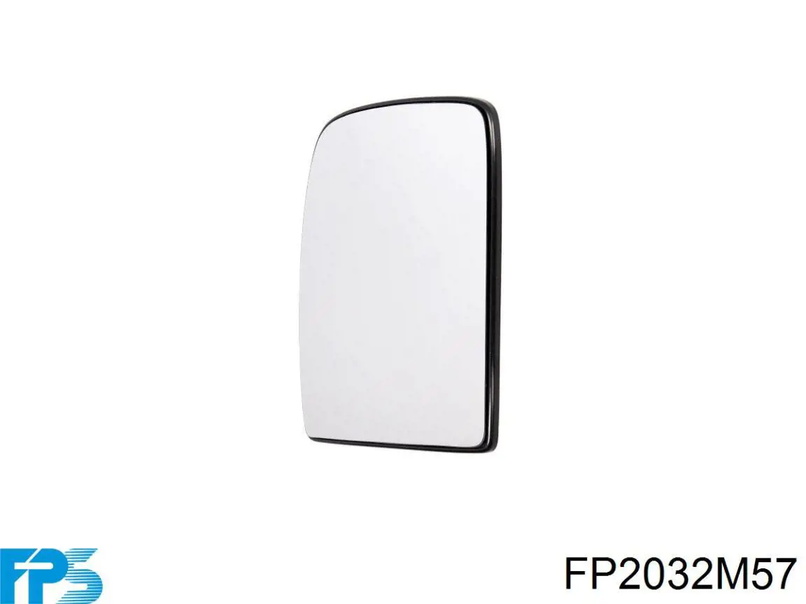 FP2032M57 FPS дзеркальний елемент дзеркала заднього виду, лівого