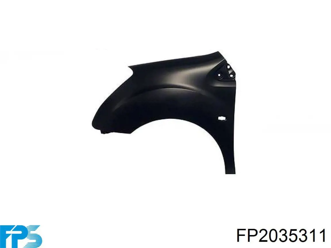 Ліве переднє крило FPS FP2035311 ціна, від 52.20 USD