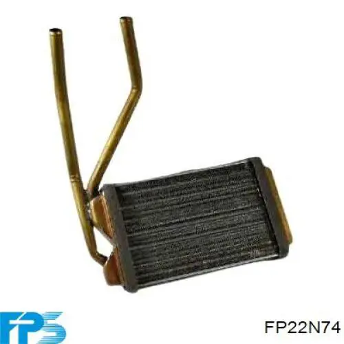 Радіатор пічки (обігрівача) FPS FP22N74 ціна, від 29.84 USD
