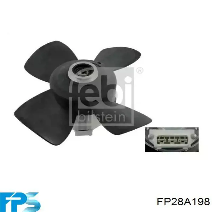 Радіатор основний FPS FP28A198 ціна, від 51.49 USD
