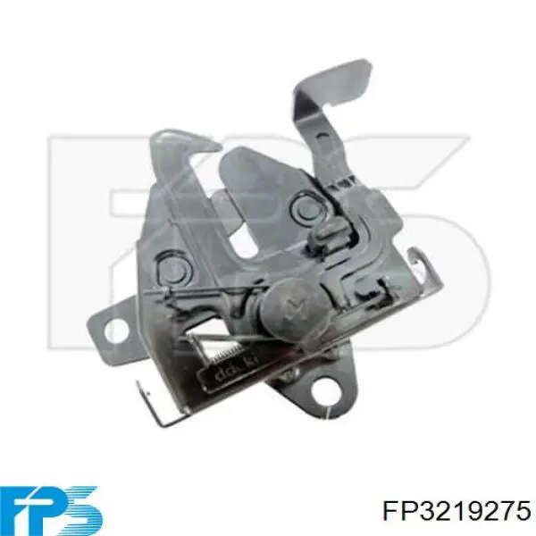 Запор капота (замок і привід замка капота) на Hyundai I30  FD